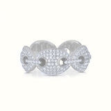 Men's Vermeil Diamond Puff Ring Men's Vermeil Diamond Puff Ring