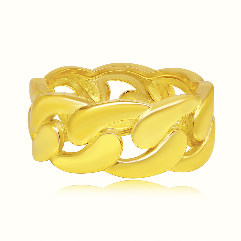 Men's Vermeil Cuban Ring Men's Vermeil Cuban Ring