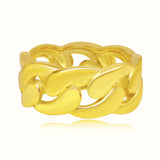 Men's Vermeil Cuban Ring Men's Vermeil Cuban Ring