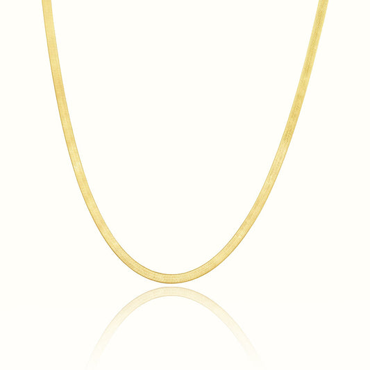 Vermeil Herringbone Chain