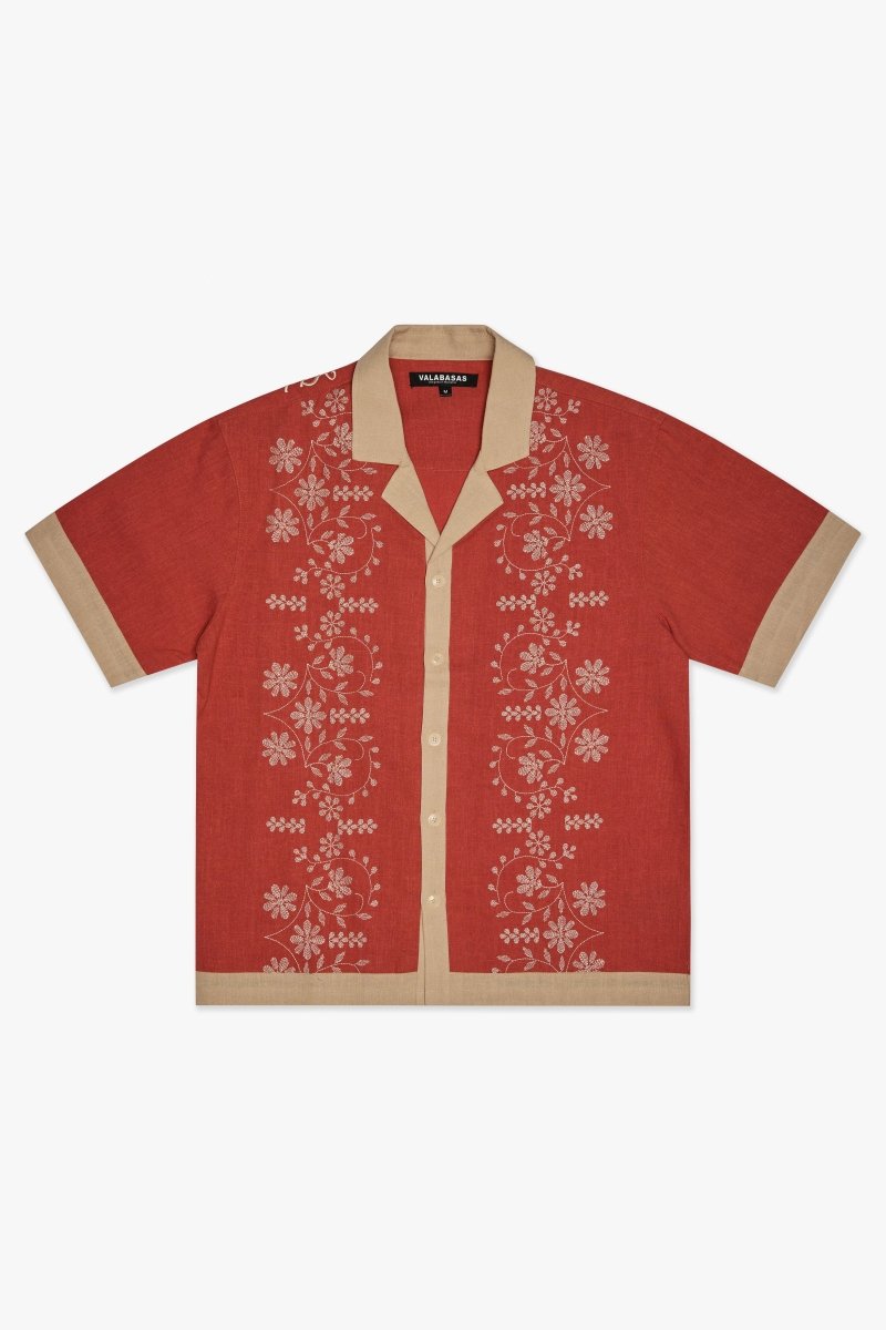 Milan Button Down Red Milan Button Down Red