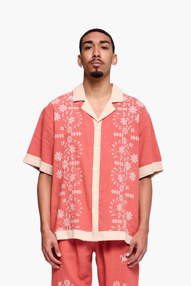 Milan Button Down Red Milan Button Down Red