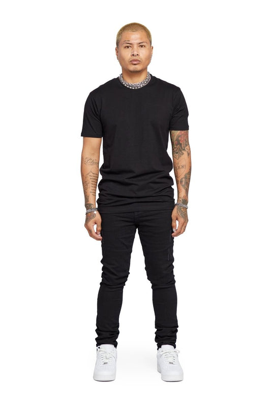 "MR CLEAN 2.0" SKINNY JEAN BLACK