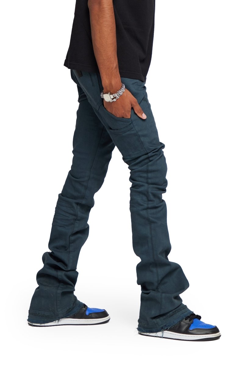 “MR EXTENDO" JEANS BLUE JAY VINTAGE OLIVE “MR EXTENDO" JEANS BLUE JAY VINTAGE OLIVE