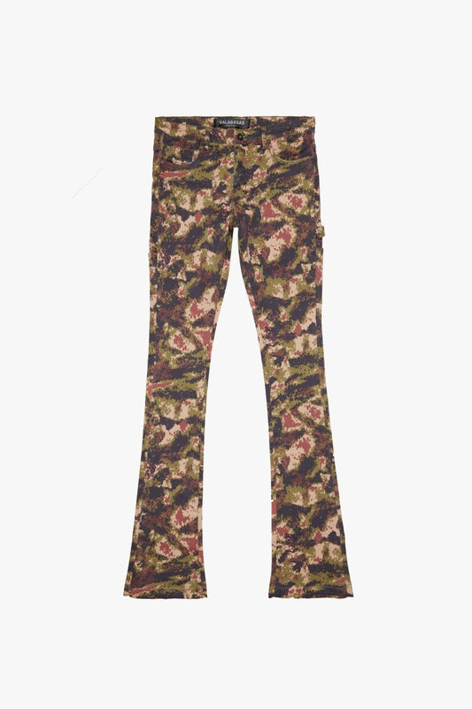 "MR. EXTENDO" SUPER STACKED FLARE CHESTNUT CAMO