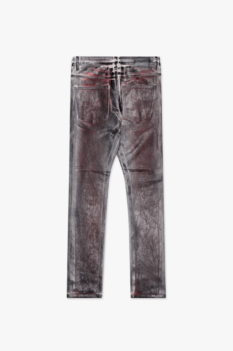 Mr. Flex Skinny Jean Red/White Dirty waxed Mr. Flex Skinny Jean Red/White Dirty waxed