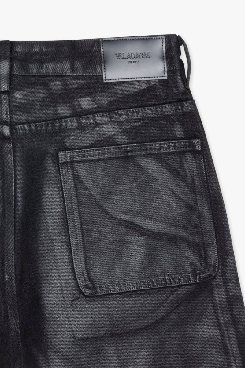 Mr. Shorts Black Wash Waxed Mr. Shorts Black Wash Waxed
