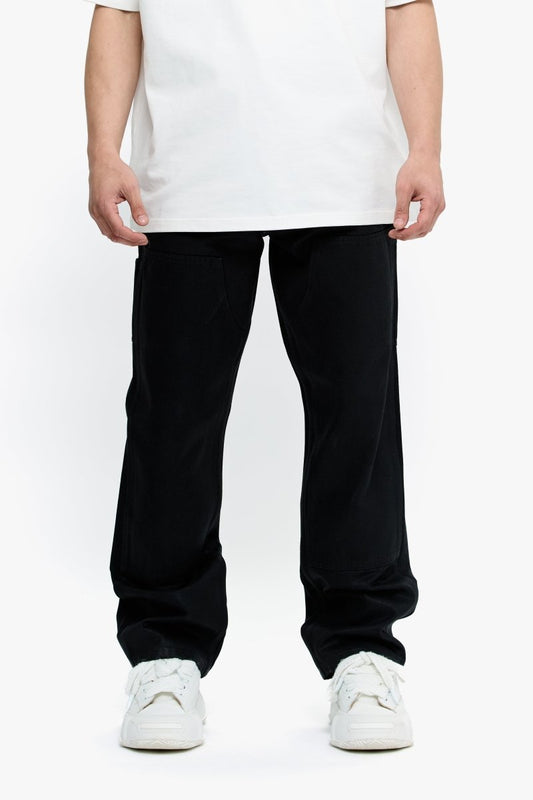 Mr. Straight Black Wash Waxed