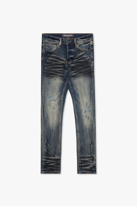 Mr.Flex Skinny Jean Faded Blue