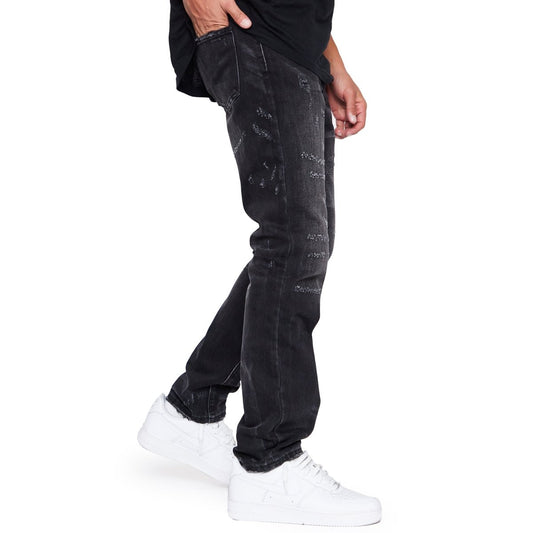 “MUSTANG” STRAIGHT LEG NERO