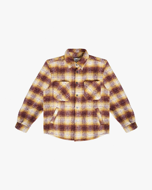 EPTM Side Slit Flannel - Mustard