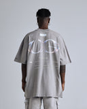 Nova Monogram Exclusive T-shirt Vintage Light Gray Nova Monogram Exclusive T-shirt Vintage Light Gray