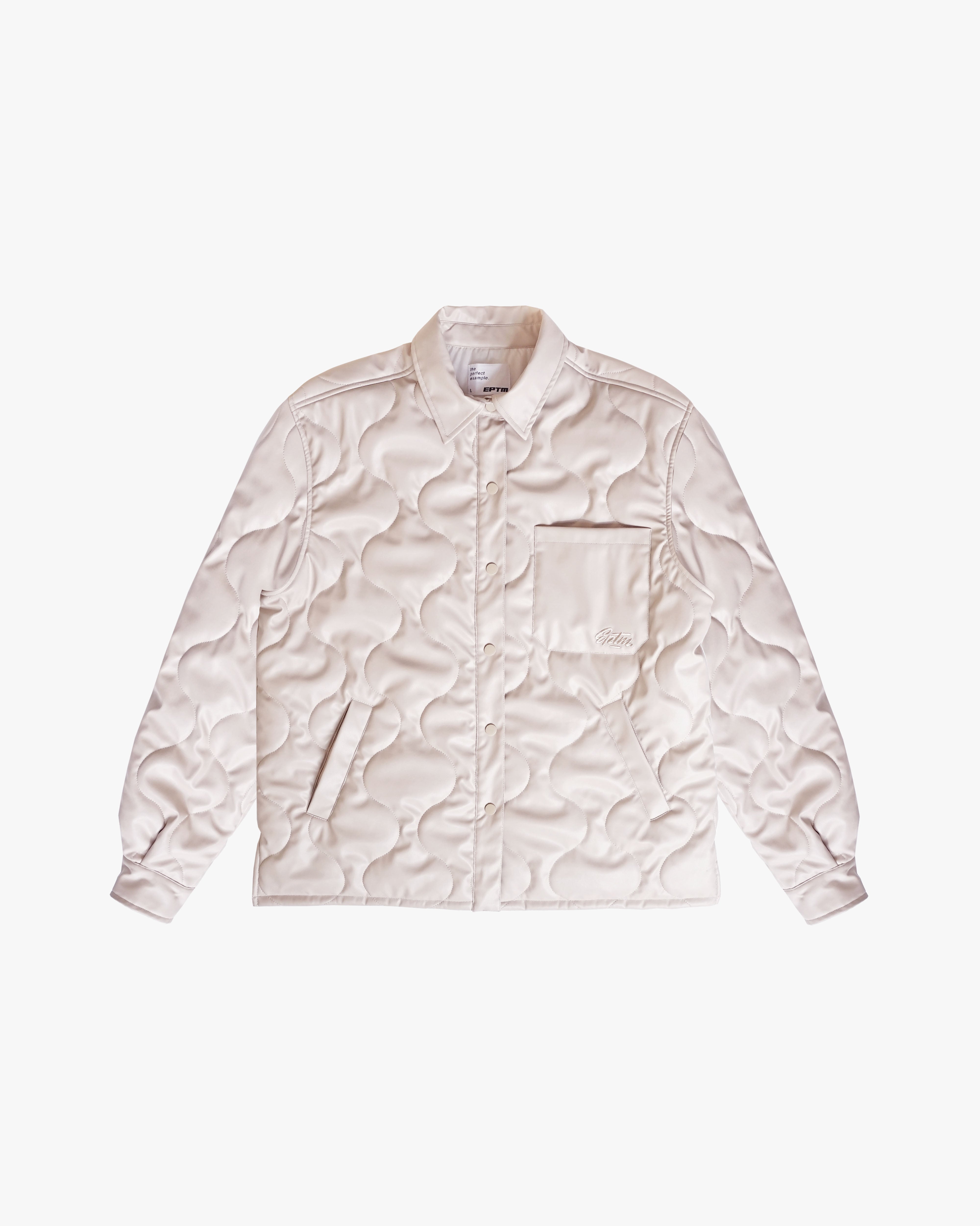 EPTM Orion Puffer Shirt - Cream EPTM Orion Puffer Shirt - Cream