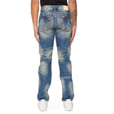 “OUTLAW” STRAIGHT LEG BLU SPORCO “OUTLAW” STRAIGHT LEG BLU SPORCO