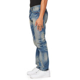 “OUTLAW” STRAIGHT LEG BLU SPORCO “OUTLAW” STRAIGHT LEG BLU SPORCO