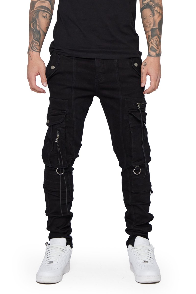 "PARACHUTE" SKINNY JEAN BLACK "PARACHUTE" SKINNY JEAN BLACK