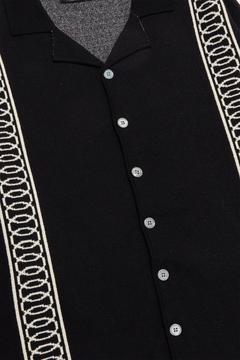 "Paradise" Button Down Black "Paradise" Button Down Black