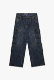 Patch Fade Baggy Dark Blue Patch Fade Baggy Dark Blue