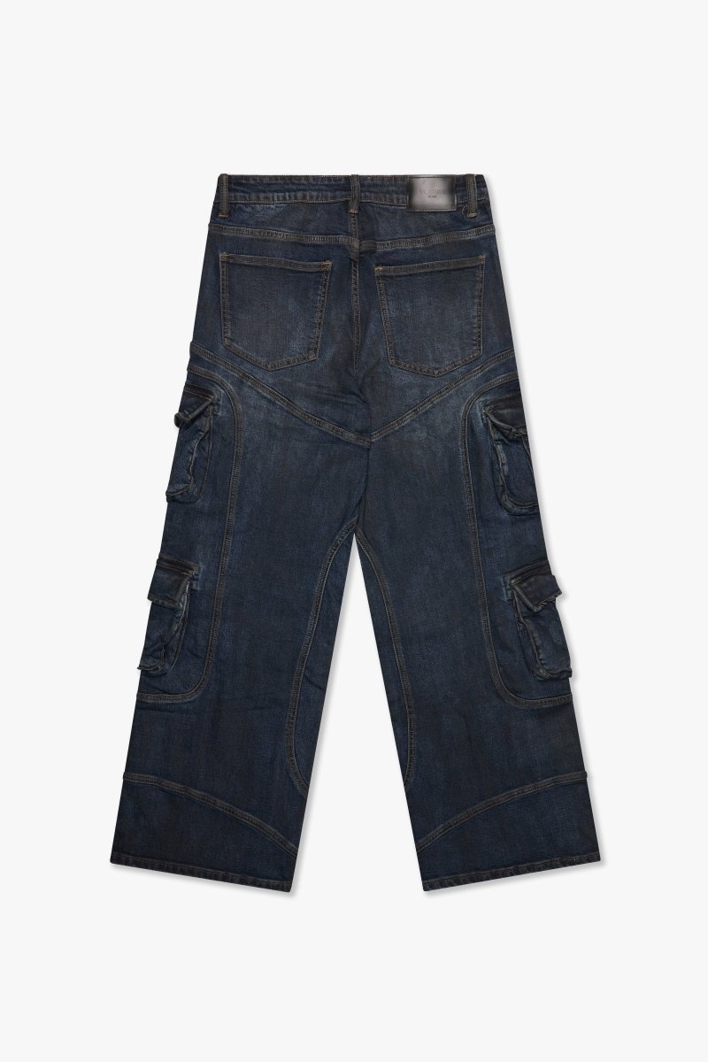 Patch Fade Baggy Dark Blue Patch Fade Baggy Dark Blue