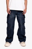 Patch Fade Baggy Dark Blue Patch Fade Baggy Dark Blue