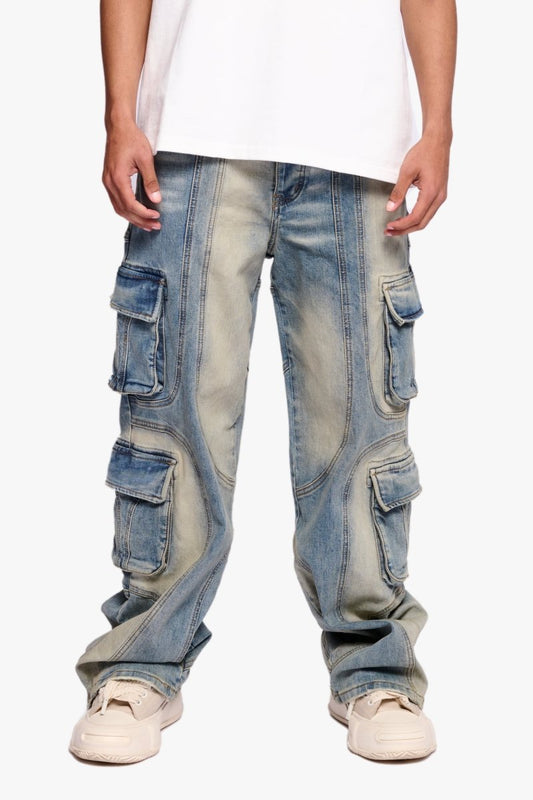 Patch Fade Baggy Vintage Wash