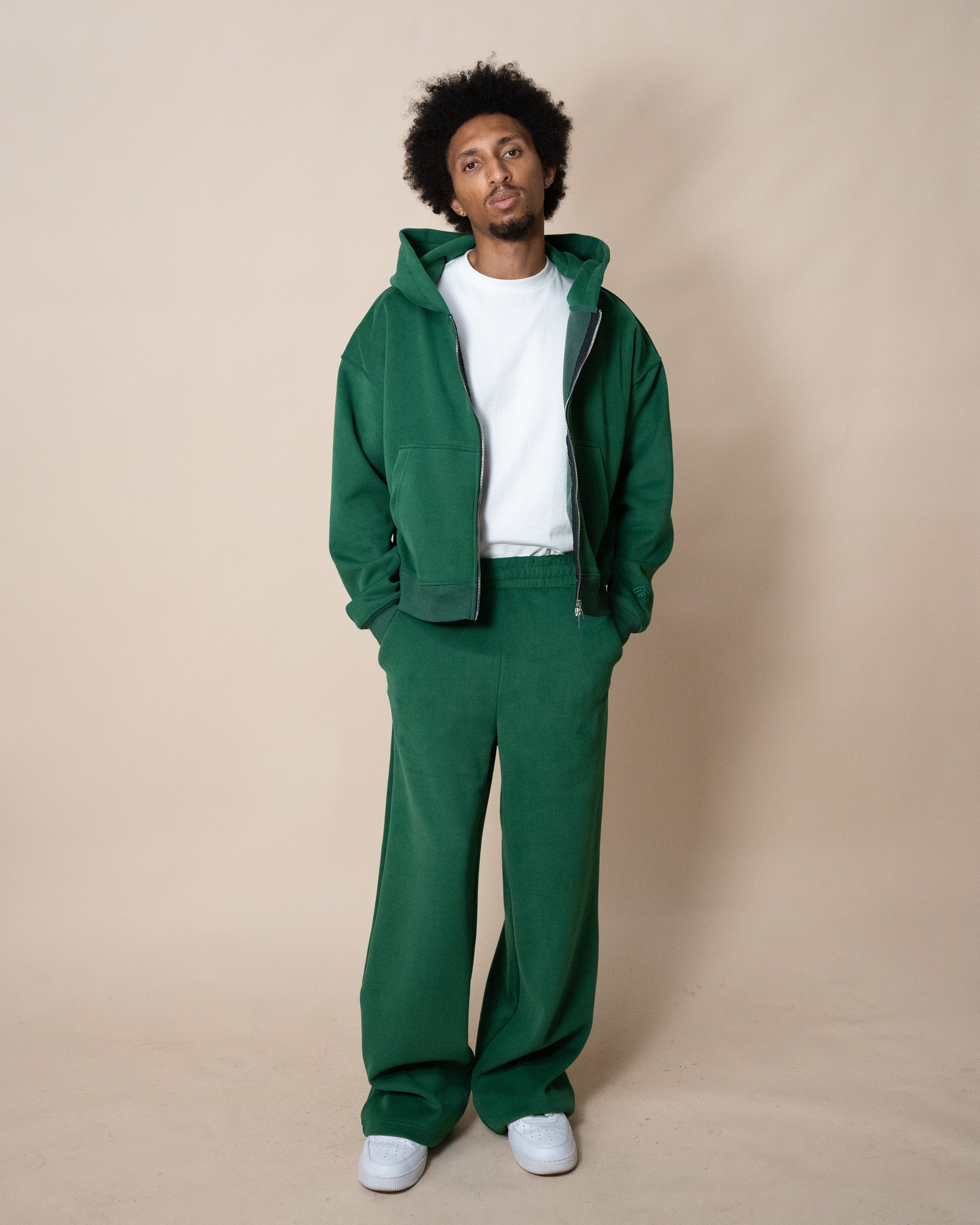 EPTM Perfect Zip Up Hoodie - Hunter Green EPTM Perfect Zip Up Hoodie - Hunter Green