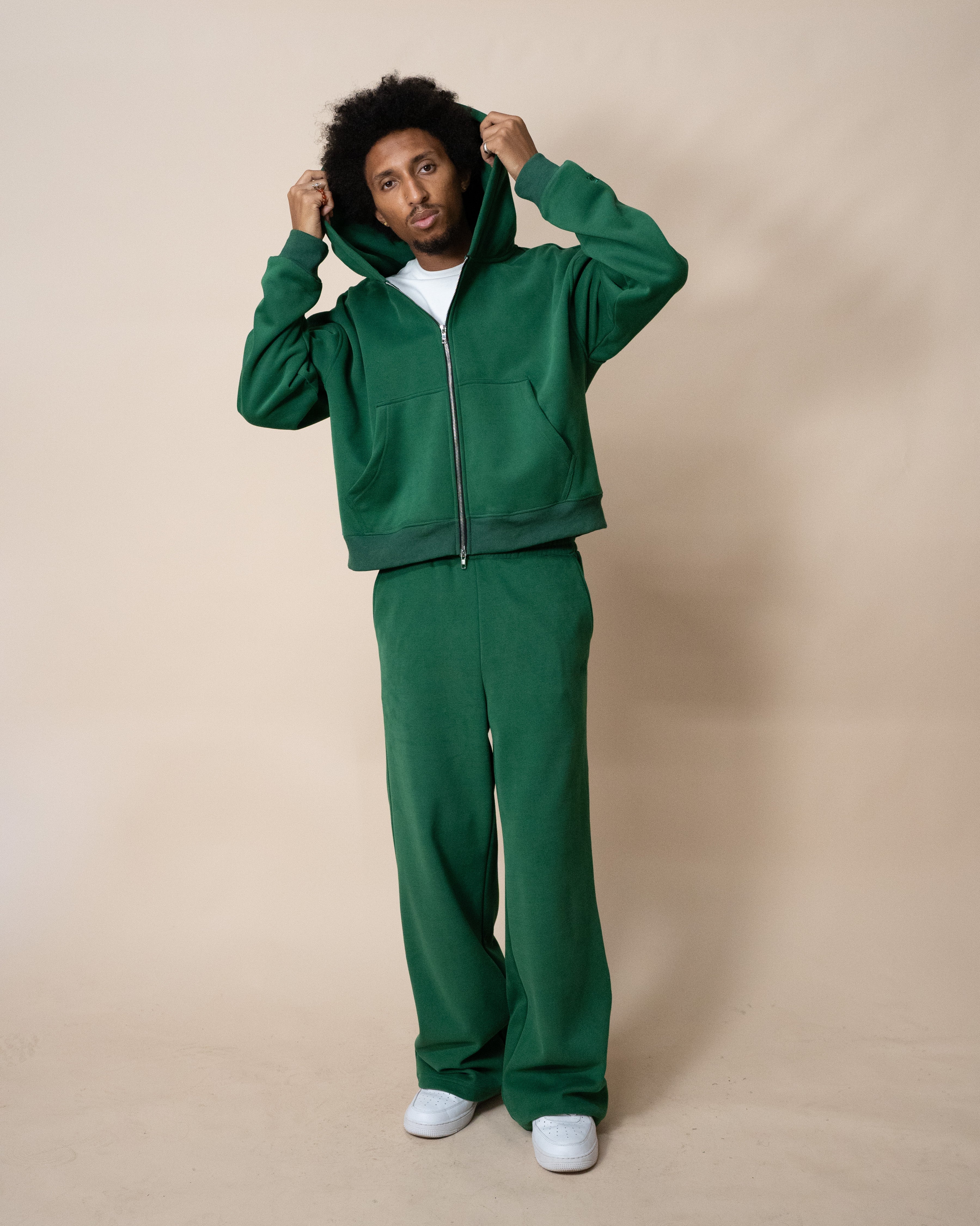 EPTM Perfect Zip Up Hoodie - Hunter Green EPTM Perfect Zip Up Hoodie - Hunter Green