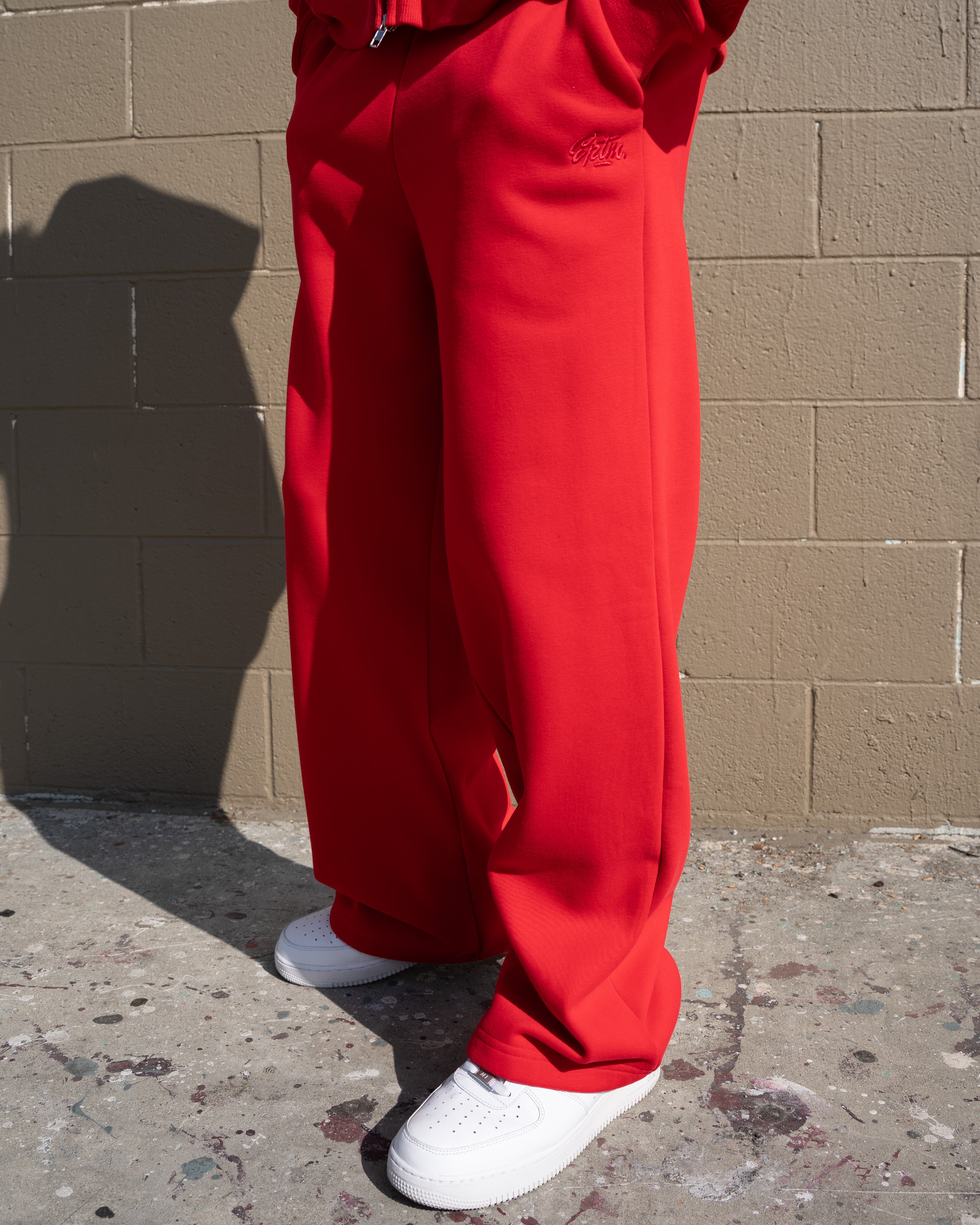 EPTM Perfect Baggy Fleece Pants - Red EPTM Perfect Baggy Fleece Pants - Red
