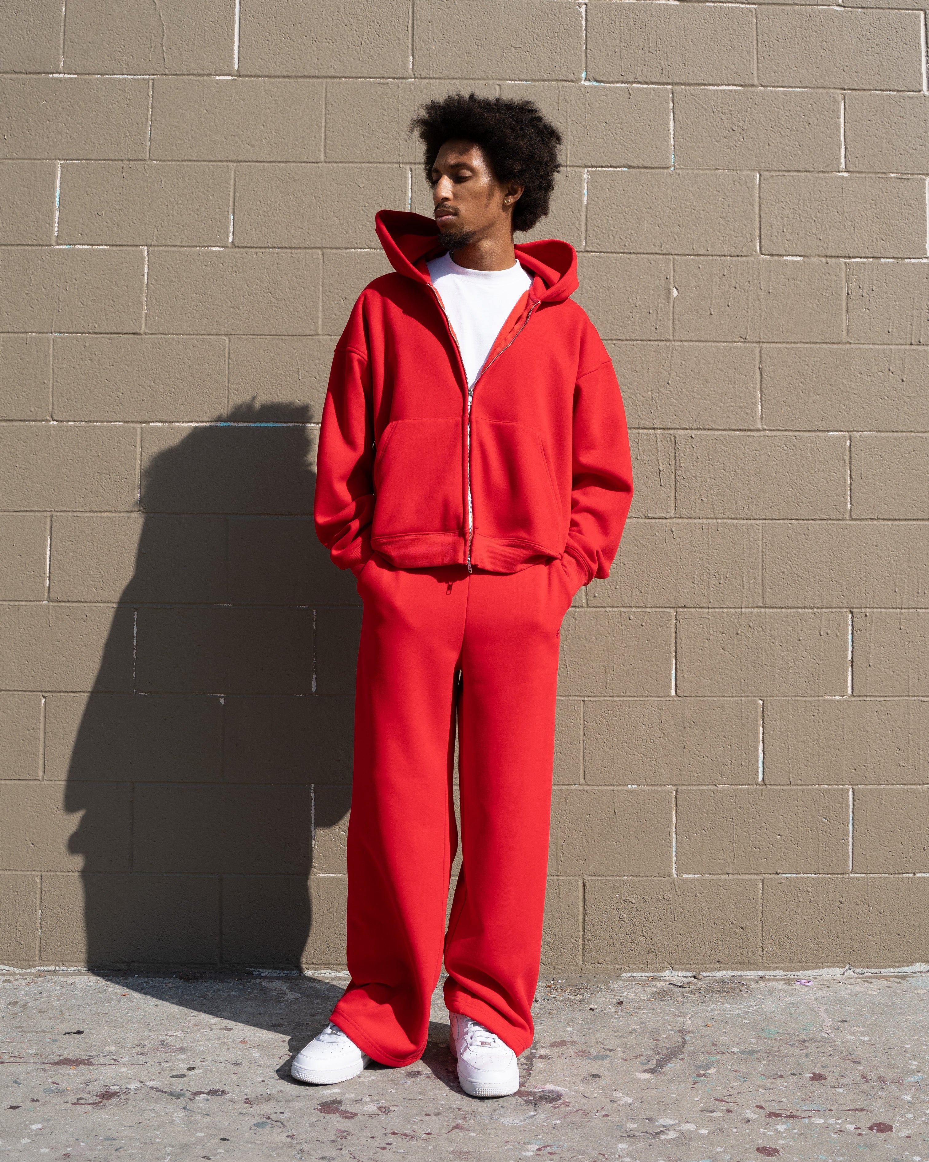 EPTM Perfect Zip Up Hoodie - Red EPTM Perfect Zip Up Hoodie - Red