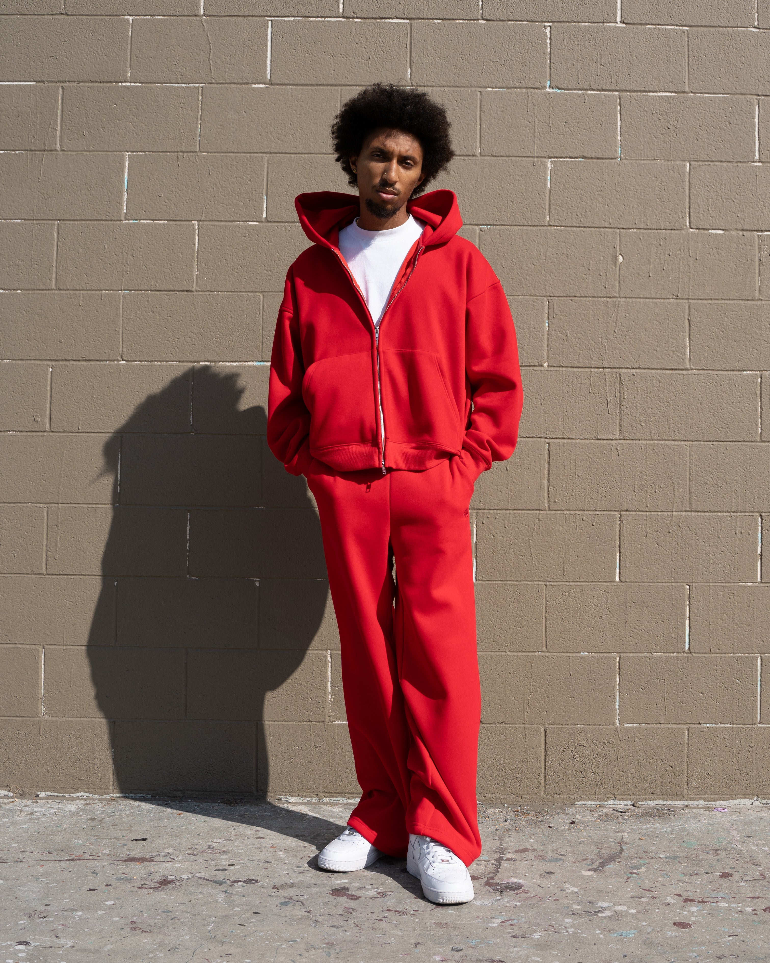 EPTM Perfect Zip Up Hoodie - Red EPTM Perfect Zip Up Hoodie - Red