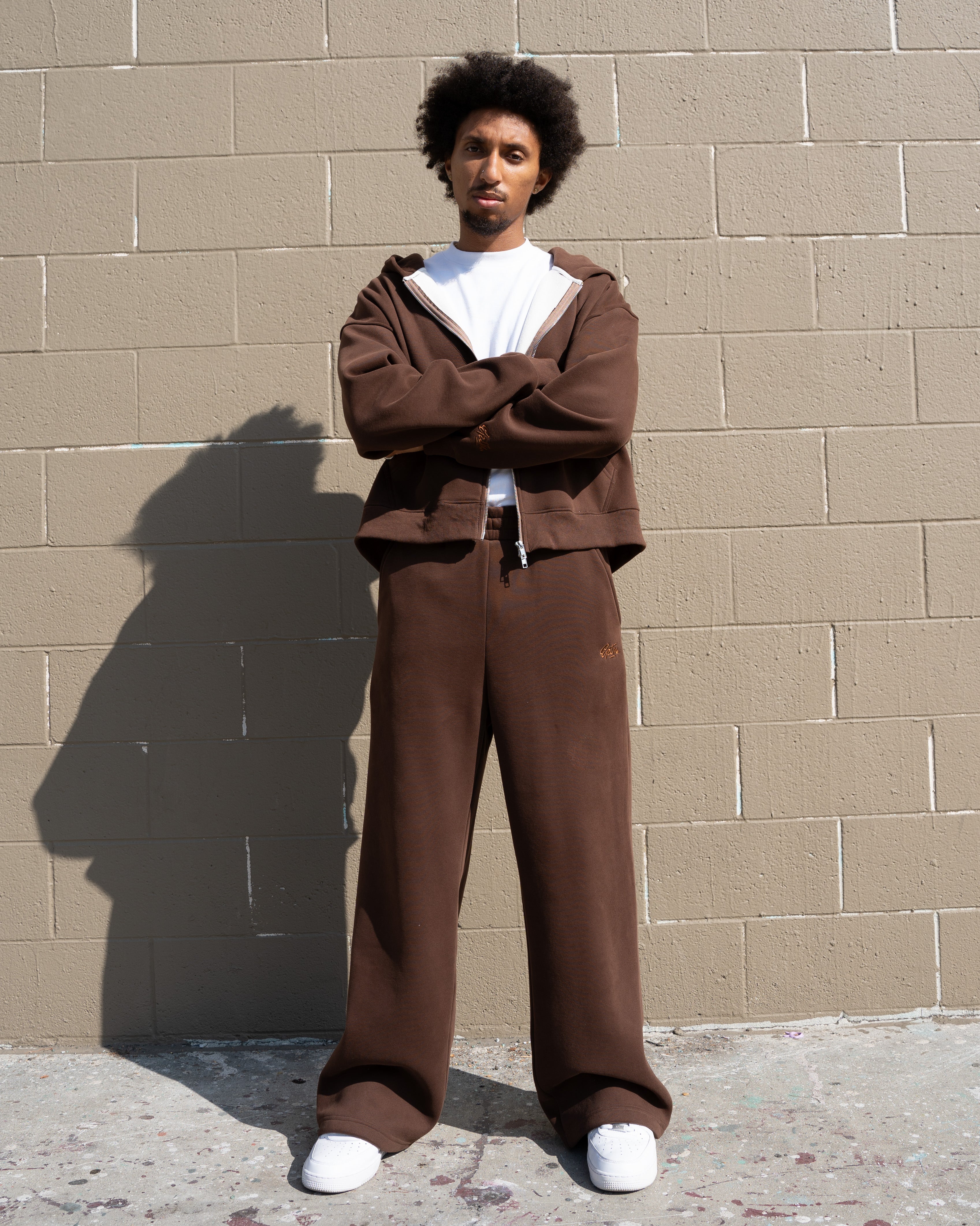 EPTM Perfect Baggy Fleece Pants - Brown EPTM Perfect Baggy Fleece Pants - Brown