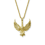 Phoenix Necklace Pendant & Rope Chain Phoenix Necklace Pendant & Rope Chain