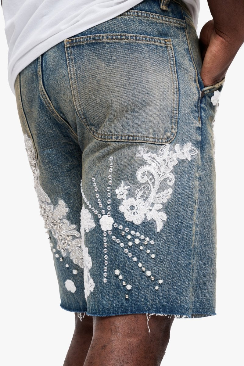 Polar Denim Shorts Dirty Vintage Polar Denim Shorts Dirty Vintage