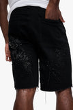 Polar Denim Shorts Jet Black Polar Denim Shorts Jet Black