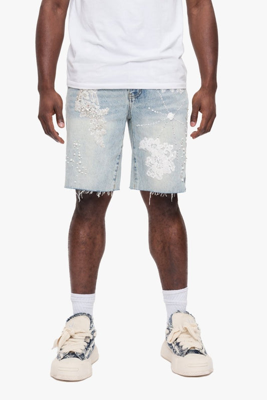 Polar Denim Shorts Vintage Blue