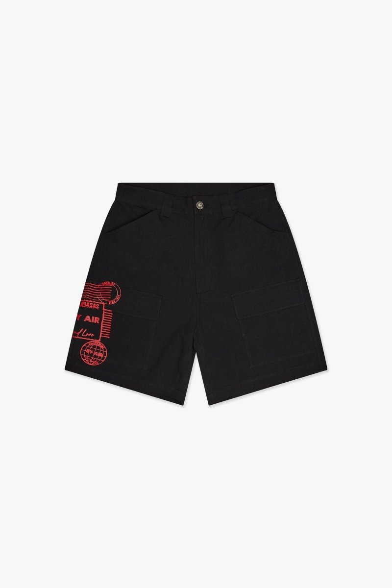 Postal Shorts Black Postal Shorts Black