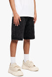 Press Shorts Black Washed Press Shorts Black Washed