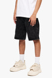 Press Shorts Black Washed Press Shorts Black Washed