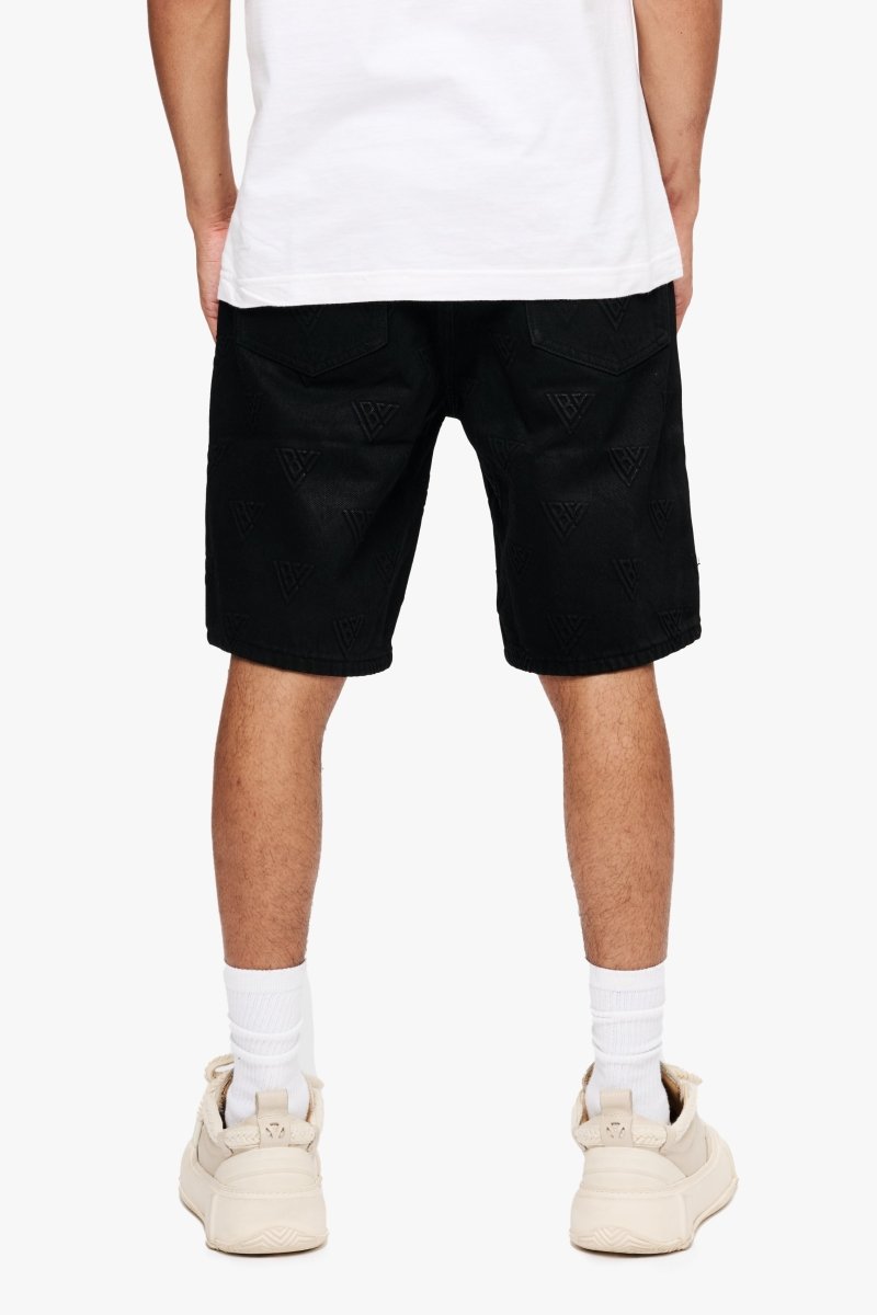 Press Shorts Black Waxed Press Shorts Black Waxed