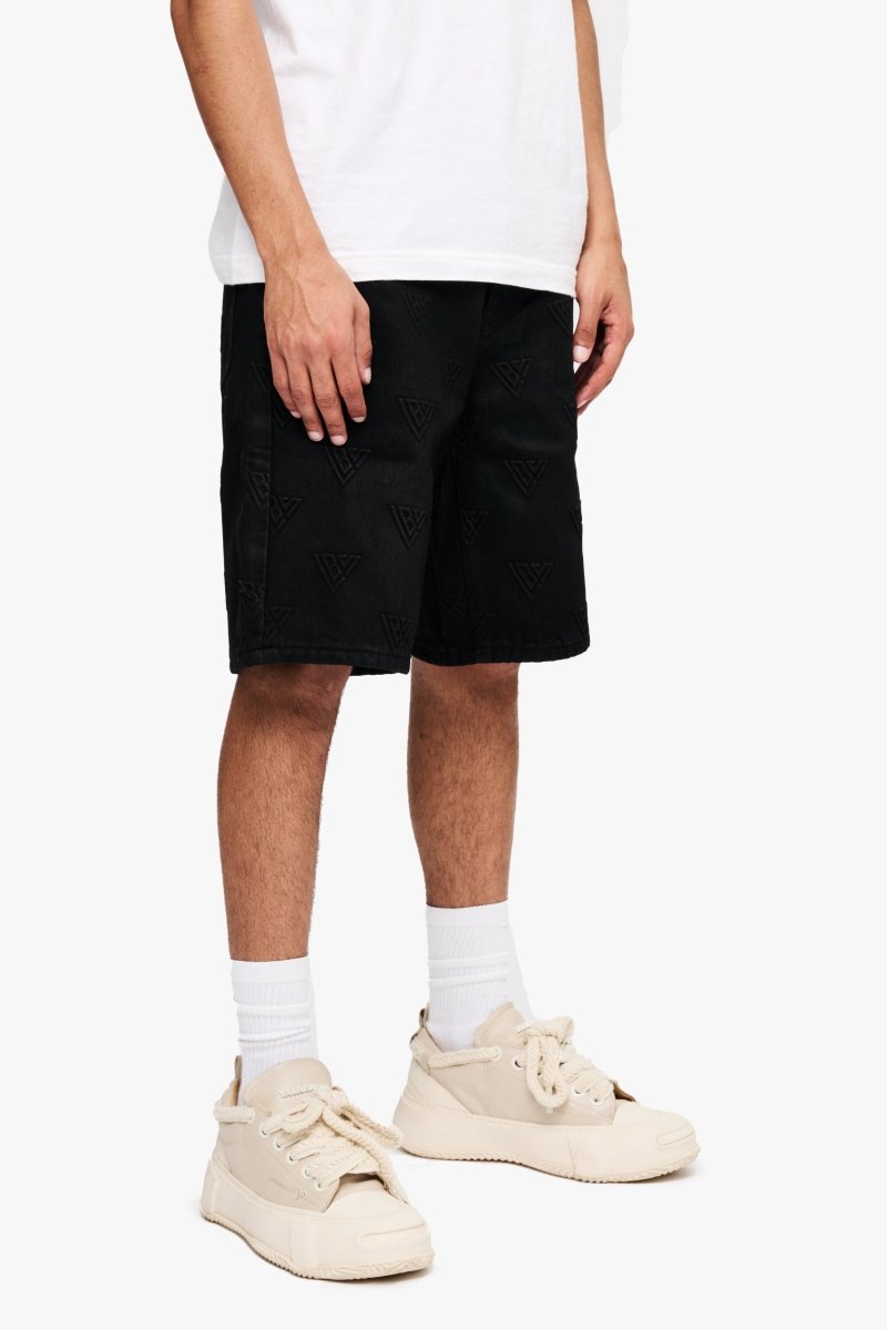 Press Shorts Black Waxed Press Shorts Black Waxed
