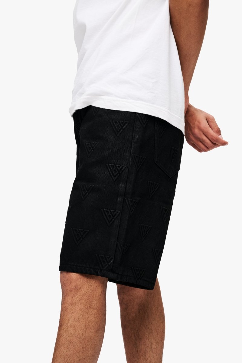 Press Shorts Black Waxed Press Shorts Black Waxed