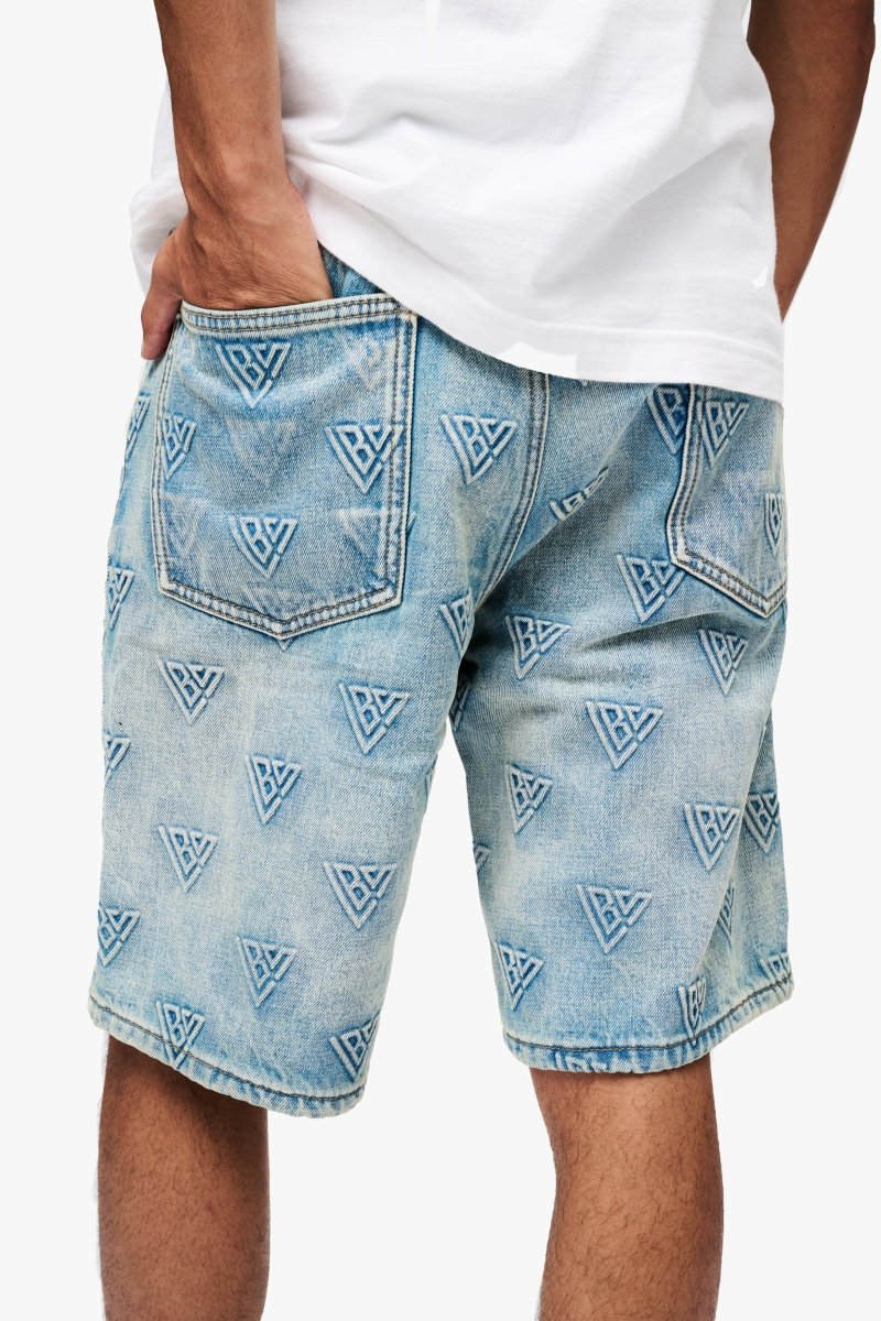 Press Shorts Blue Wash Press Shorts Blue Wash