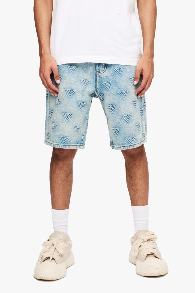Press Shorts Blue Wash Press Shorts Blue Wash