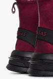 "PURPOSE" BURGUNDY HIGH TOPS "PURPOSE" BURGUNDY HIGH TOPS