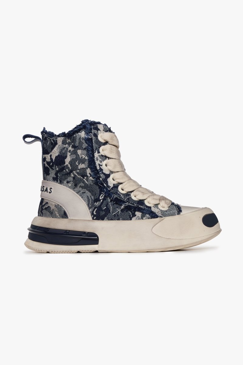 "PURPOSE" HIGH TOPS INDIGO "PURPOSE" HIGH TOPS INDIGO