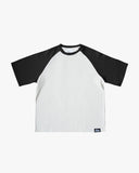 EPTM Boxy Raglan Tee - Black EPTM Boxy Raglan Tee - Black