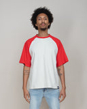 EPTM Boxy Raglan Tee - Red EPTM Boxy Raglan Tee - Red