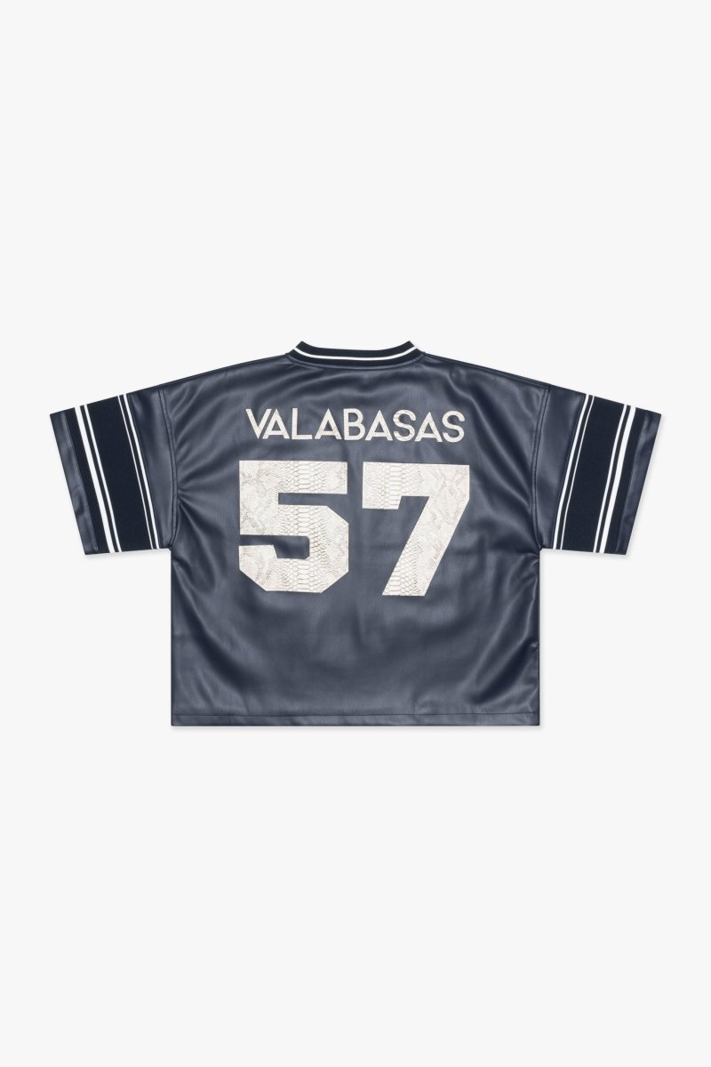 Raid Cropped Jersey Navy Raid Cropped Jersey Navy