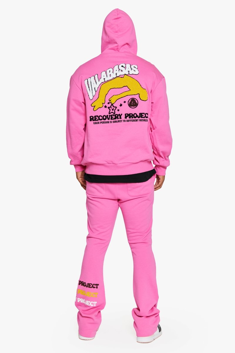 "RECOVERY PROJECT" FLEECE SET CARMINE ROSE "RECOVERY PROJECT" FLEECE SET CARMINE ROSE