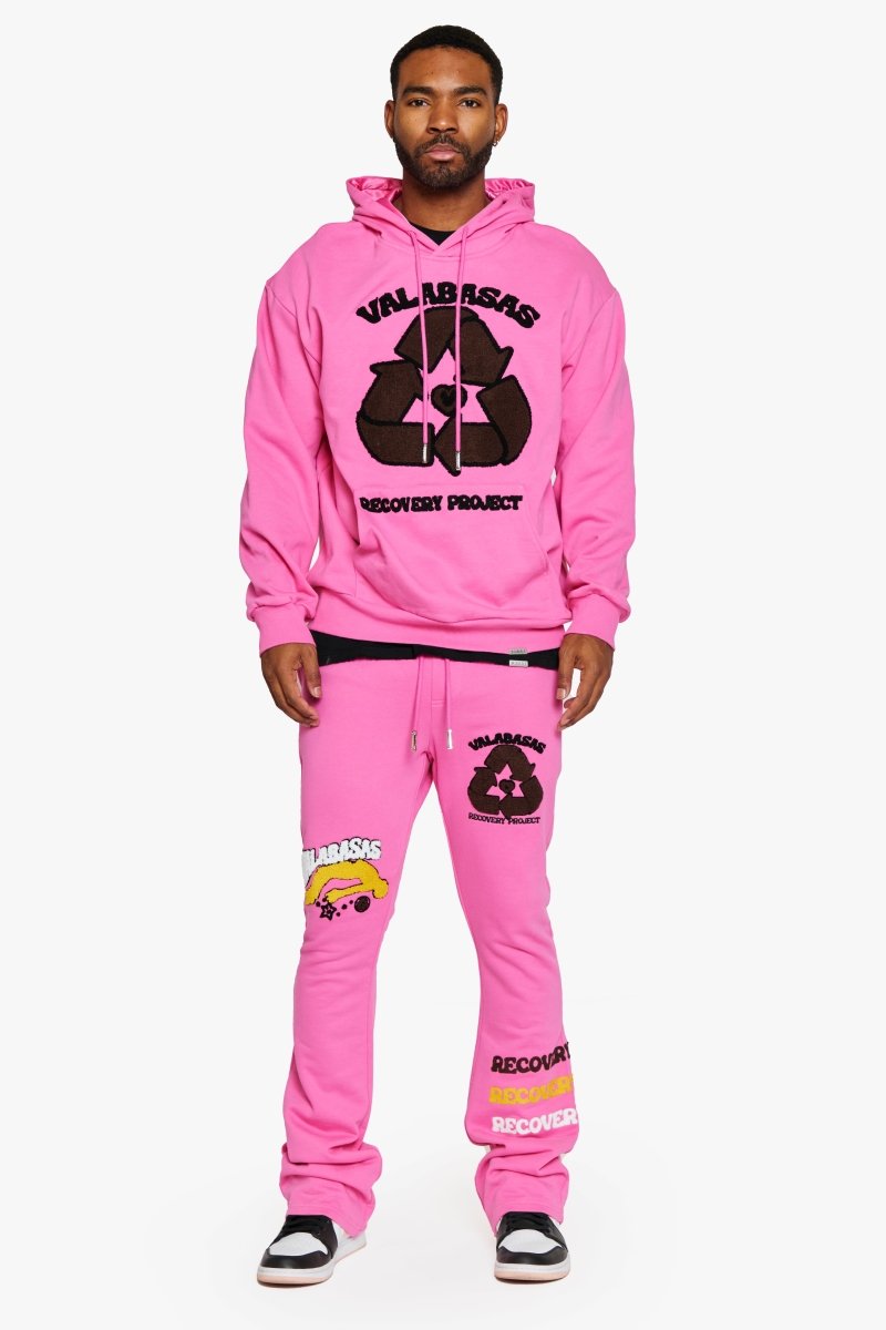 "RECOVERY PROJECT" FLEECE SET CARMINE ROSE "RECOVERY PROJECT" FLEECE SET CARMINE ROSE